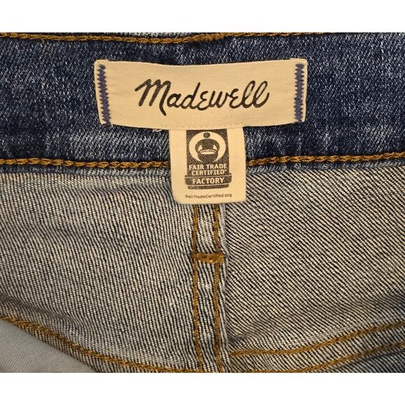 Madewell Jeans Womens Size 25 Blue The Mid-Rise Perfect Vintage Tapered Classic - Picture 3 of 13